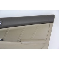 Honda Accord 03-07 Sedan Door Panel Trim Front Right Leather, Tan 83500-SDC-A91, OEM, 2003, 2004, 2005, 2006, 2007