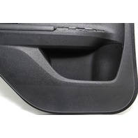 Honda Accord 13-17 EX Sedan Door Panel Trim, Rear Left Black Leather, A828, OEM, 2013, 2014, 2015, 2016, 2017