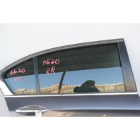Honda Accord 13-17 Sport Sedan Door Assy. Rear Right Passenger Gray, A620, OEM, 2013, 2014, 2015, 2016, 2017