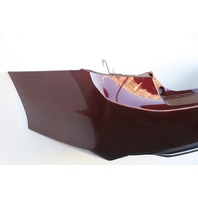 Honda Accord 13-15 Sedan Sport Rear Bumper Cover Assembly Burgundy, A843, OEM, 2013, 2014, 2015