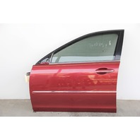 Acura RL 05-12 Front Driver Left Door Burgundy 67050-SJAA-91ZZ, A690, OEM, 2005, 2006, 2007, 2008, 2009, 2010, 2011, 2012