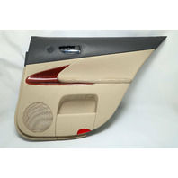 Lexus GS350 Rear Door Panel Trim Right Tan Ivory OEM A989 2008 Lexus GS350 Rear Door Panel Trim Right Tan Ivory OEM A989 2008