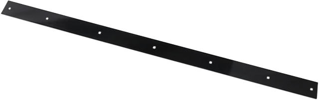 Moose Utility 4501-0663 Heavy-Duty Blade Steel Wear Bar, 55in. Gloss Black