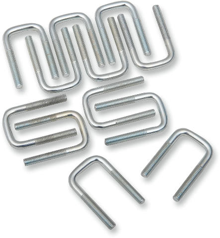 Moose Utility 4501-0682 Square U-Bolt, 5/16in. x 1-1/8in. x 2-1/4in.