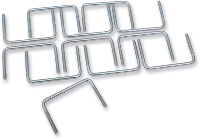 Moose Utility 4501-0690 Square U-Bolt, 5/16in. x 2-1/4in. x 4-1/4in.