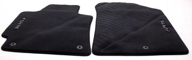 GENUINE KIA Forte 2019 1 Set Of Carpet Floor Mats Embossed Black M6F14