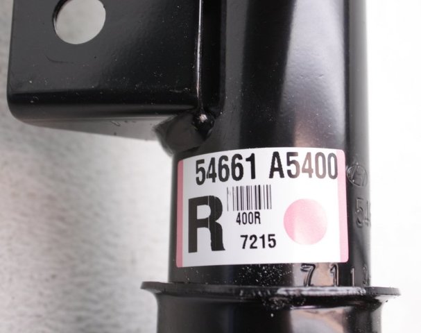 【＊スーシェ＊】E221 エンボッサープレート(5,900)＋ハンドル OEM Hyundai Elantra GT Right Passenger Side Strut 54661