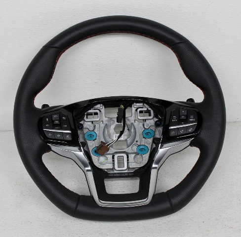 Blemished FITMENT NOTES: Black leather with red stitching, black and chrome trim, 2 plug (18 wire, 14+4), with adaptive cruise, with lane assist. NOTE: Exact match by part number only! May have other minor imperfections. The color of the part can look different, on different monitors. Please match part numbers and double check the color before purchasing.** ### Photos ![