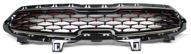 Blemished FITMENT NOTES: Upper Grille, Bright Chrome Surround with Red accents. ONLY for Turbo GT line models. This style is without the GT badge on the grille. May have other minor imperfections. The color of the part can look different, on different monitors. Please match part numbers and double check the color before purchasing.** ### Photos ![