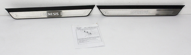 OEM for Genesis GV80 T6F69-AU000 Set Of 2 Illuminated Scuff Plates