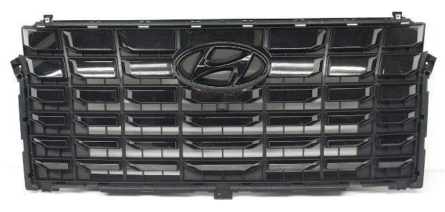 OEM Black Chrome Upper Grille For Hyundai Palisade 86350