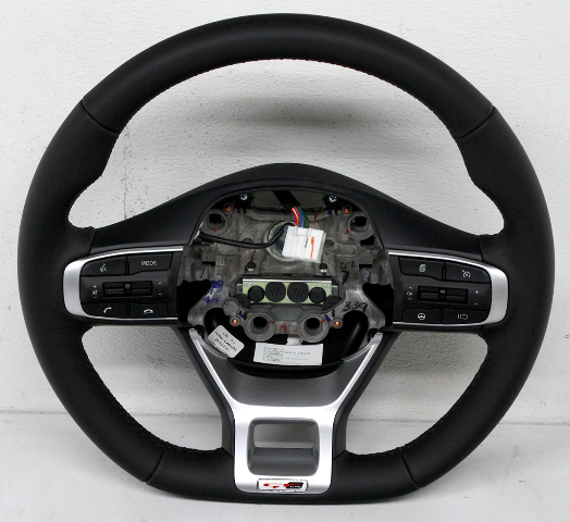 56110-L3AV0-QA1 OEM Black Leather Steering Wheel For KIA K5 GT | eBay