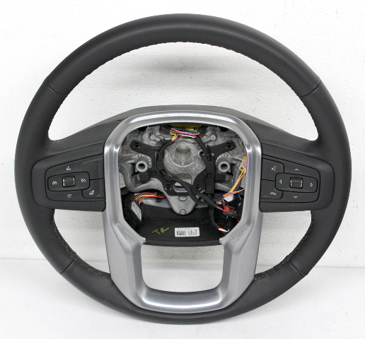 Blemished Steering Wheel. W/LEATHER, W/HEATED. W/LEATHER, W/HEATED W/O AT4 OR DENALI. W/LEATHER, W/HEATED W/O Super Cruise. May have other minor imperfections. The color of the part can look different, on different monitors. Multiple similar items in stock; item received may not be exactly as pictured but will be as described. Please match part numbers and double check the color before purchasing.** ### Photos ![