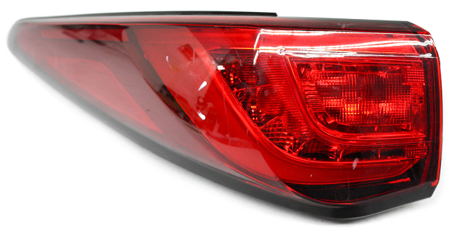 Blemished FITMENT NOTES: Left (driver) side quarter panel mounted tail lamp, LED type. Lens surface may have marks. May have other minor imperfections. Multiple similar items in stock; item received may not be exactly as pictured but will be as described. Please match part numbers before purchasing.** ### Photos ![