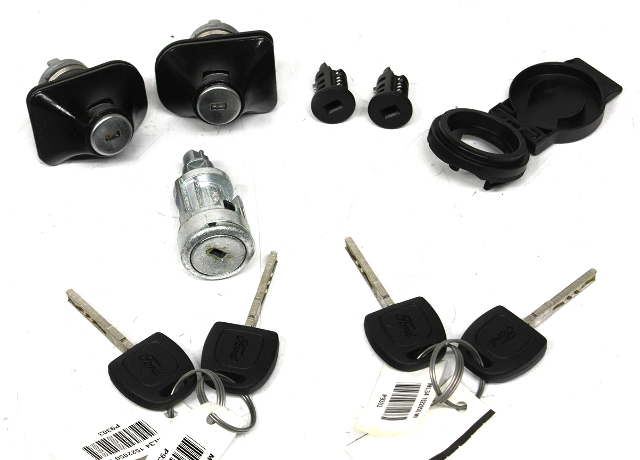 Cylindre De Serrure + Clés - Ford F150/250/350 1992-1995 - Neuf - Remplacement Direct