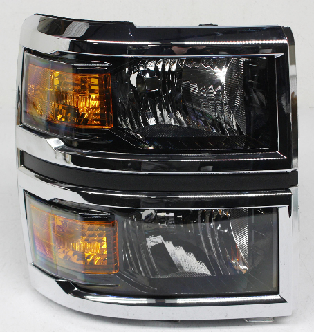 Blemished FITMENT NOTES: Right (passenger) side headlamp, Halogen type with Chrome trim. Lens surface may have marks. May have other minor imperfections. The color of the part can look different, on different monitors. Please match part numbers and double check the color before purchasing.** ### Photos ![