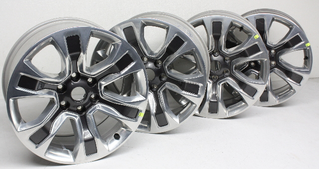 Set Of 4 OEM 20 in Wheel For Ram 1500 5YD591AUAA Chrome Black