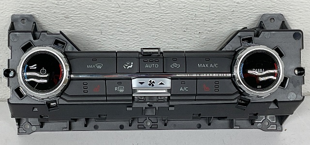 Blemished FITMENT NOTES: Front Dual Zone climate control switch with Auto mode. ONLY for models with Rear Defrost and Heated Seats options, w/OUT cooled seats option. WARNING: May require programming using FORSCAN or similar program for all functions to work. May have other minor imperfections. It may have marks from storage and handling but overall in original working condition. Multiple similar items in stock; item received may not be exactly as pictured but will be as described. Please match part numbers before purchasing.** ### Photos ![