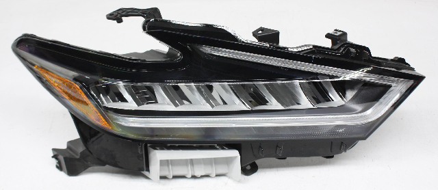 Blemished FITMENT NOTES: Right (passenger) side headlamp, LED type with black bezel (Spec Code CEVM2). WARNING: For proper functionality, system may require dealer level programming after installation. Lens surface may have marks. May have other minor imperfections. It may have marks from storage and handling but overall in original working condition. The color of the part can look different, on different monitors. Please match part numbers and double check the color before purchasing.** ### Photos ![