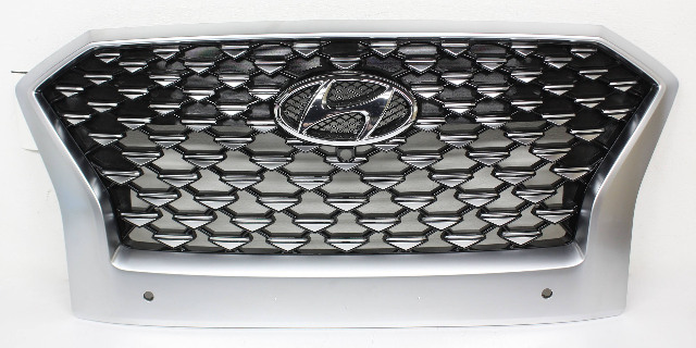 Blemished FITMENT NOTES: Upper grille with brushed aluminum (silver) finish surround. ONLY for Calligraphy trim US models, and Calligraphy Ultimate models in Canada market. NOTE: Camera NOT included unless shown or otherwise specified. May have other minor imperfections. It may have marks from storage and handling but overall in excellent working condition. Please match part numbers before purchasing.** ### Photos ![