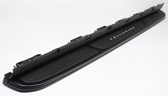 Blemished Chip on edge. FITMENT NOTES: Replacement factory side step running board. Comes as shown. NOTE: Installation hardware is NOT included. NOTE: Item requires freight company transport. Please be prepared to provide a commercial address with loading dock. May have other minor imperfections. It may have marks from storage and handling but overall in excellent working condition. The color of the part can look different, on different monitors. Please match part numbers and double check the color before purchasing.** ### Photos ![