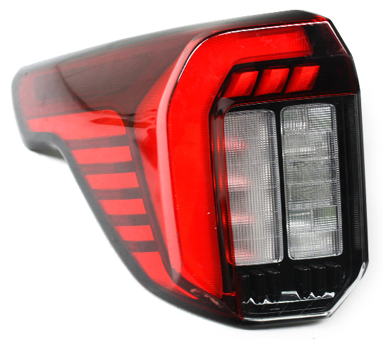 Blemished FITMENT NOTES: Left (driver) side quarter panel mounted tail lamp, dark bezel LED type with 6 pin harness. ONLY for Base models. Lens surface may have marks. May have other minor imperfections. It may have marks from storage and handling but overall in excellent working condition. Multiple similar items in stock; item received may not be exactly as pictured but will be as described. Please match part numbers before purchasing.** ### Photos ![