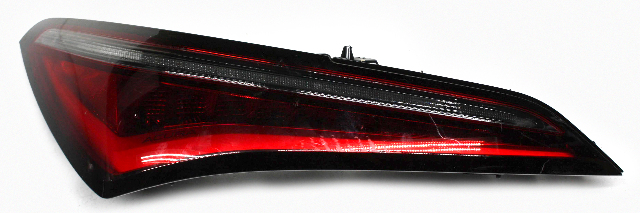 Blemished One trim mount tab is missing. Trim is NOT included (please swap this off your old lamp). FITMENT NOTES: Left (driver) side quarter panel mounted tail lamp, LED type. Lens surface may have marks. May have other minor imperfections. It may have marks from storage and handling but overall in excellent working condition. Please match part numbers before purchasing.** ### Photos ![