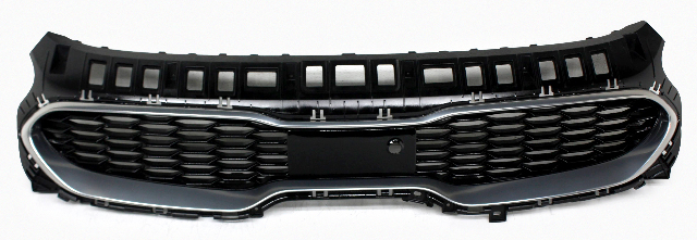 Blemished FITMENT NOTES: Upper grille insert. ONLY for Base and Premium models with Adaptive Cruise option. NOTE: Radar module is NOT included unless shown or otherwise specified. May have other minor imperfections. It may have marks from storage and handling but overall in excellent working condition. Please match part numbers before purchasing.** ### Photos ![