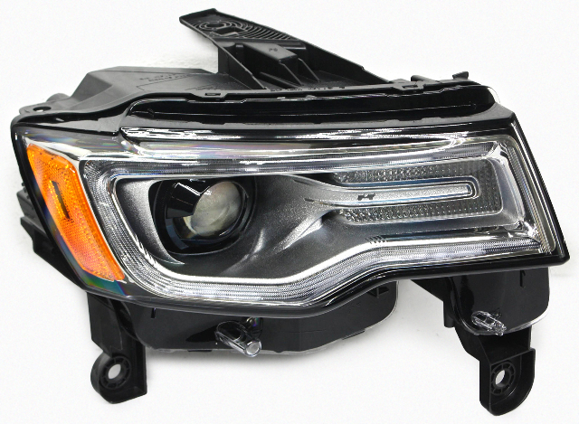 OEM Right Passenger Side Headlamp For Jeep Grand Cherokee Dark