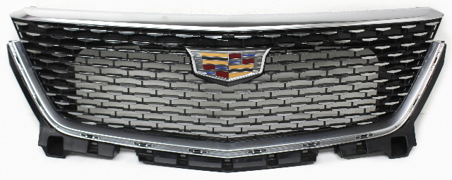 Blemished FITMENT NOTES: Upper Grille with Satin Silver surround trim. ONLY for Luxury and Premium Luxury models w/OUT surround view option. May have other minor imperfections. It may have marks from storage and handling but overall in excellent working condition. Multiple similar items in stock; item received may not be exactly as pictured but will be as described. Please match part numbers before purchasing.** ### Photos ![