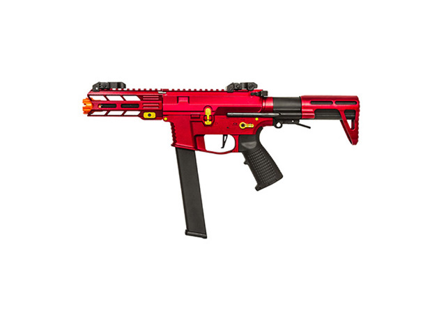 Classic Army Nemesis X9 PDW SMG AEG Airsoft Gun - Red | eBay