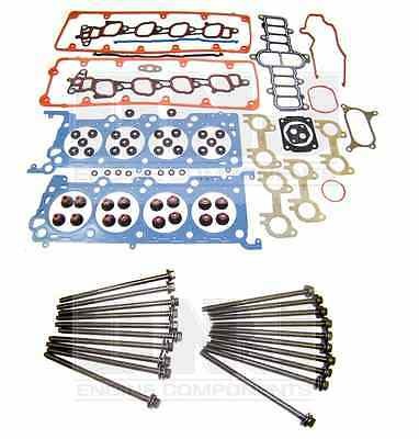 2002 & 2003 Ford F150 Pickup E150 Van 4.6 5.4 W Head Gasket Set WITH Head Bolts