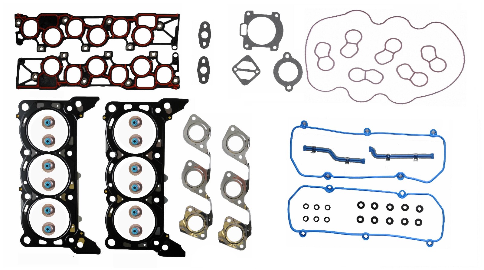 EngineTech Head Gasket Set with Head Bolts Direct Fit