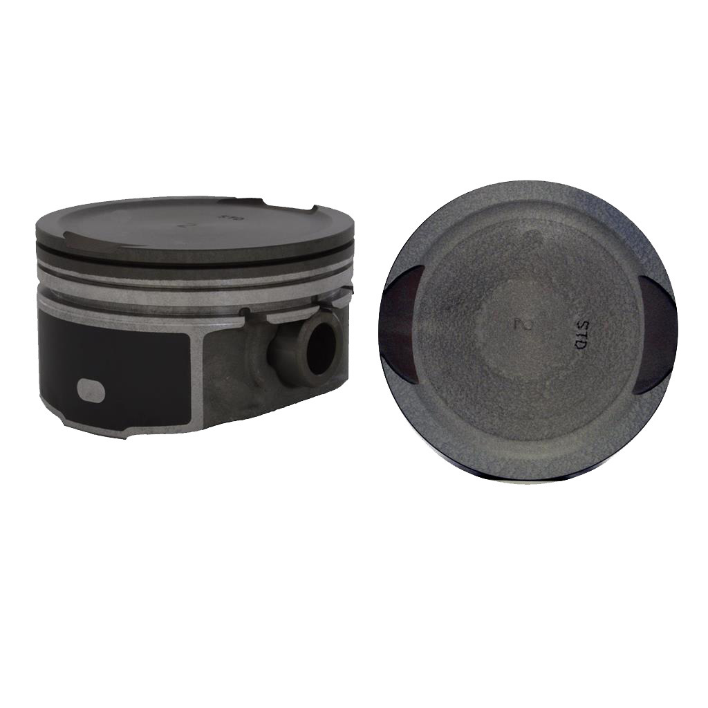 EngineTech Piston Set Pack of 8 .50mm .020in Oversize .50mm .020in Oversize  with Wrist Pins Direct Fit