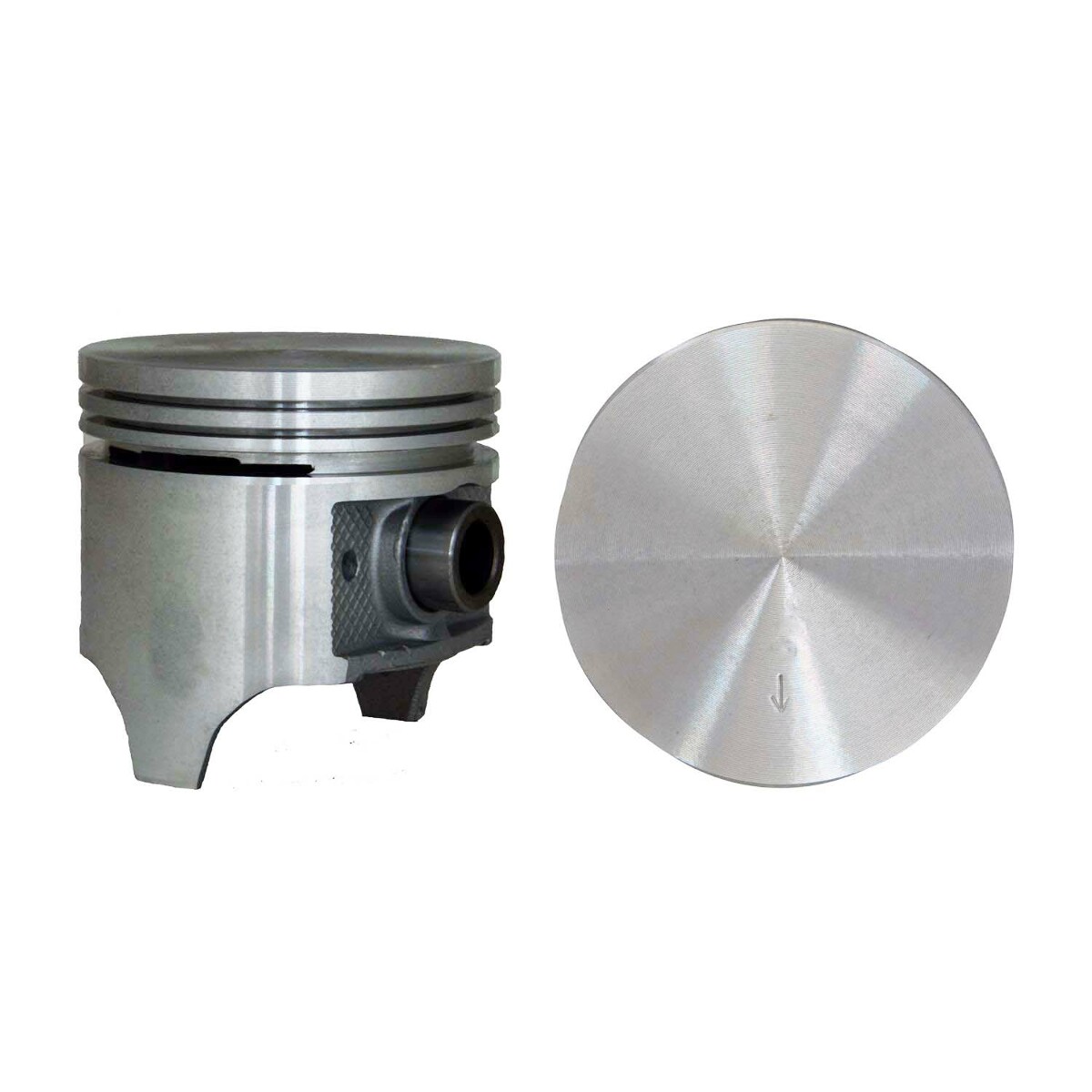 EngineTech Piston Set Pack of 6 .040in 1.00mm Oversize .040in 1.00mm Oversize  with Wrist Pins Direct Fit