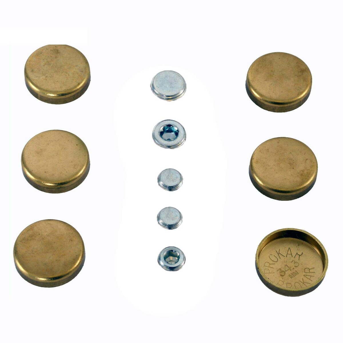 EngineTech Brass Expansion Plug Kit Direct Fit