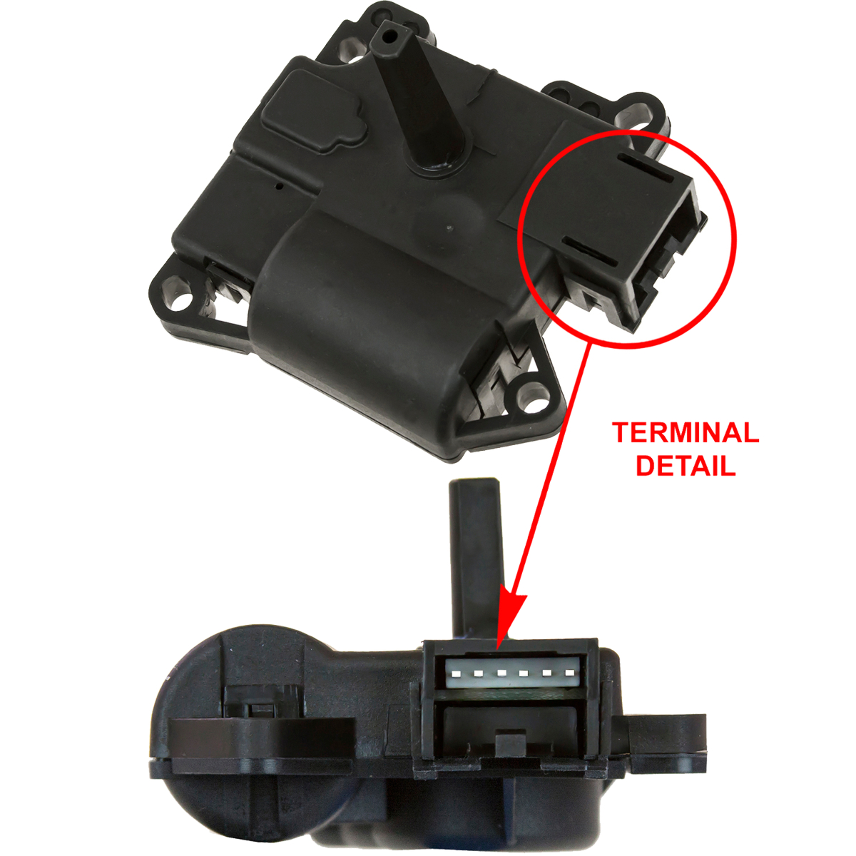 GPD Blend Door Actuator Direct Fit