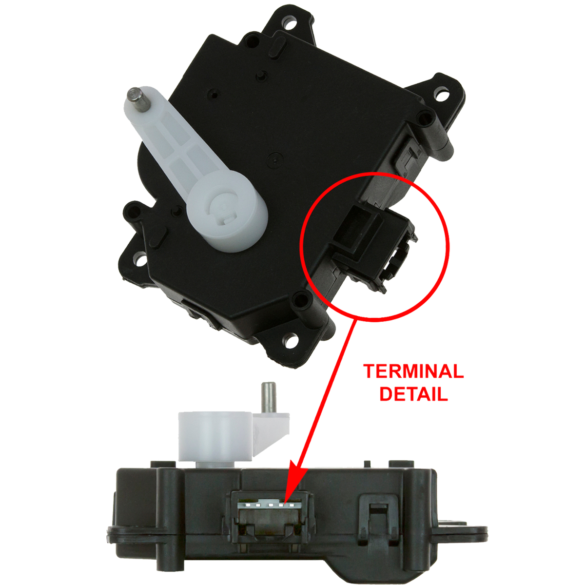 GPD Blend Door Actuator Direct Fit