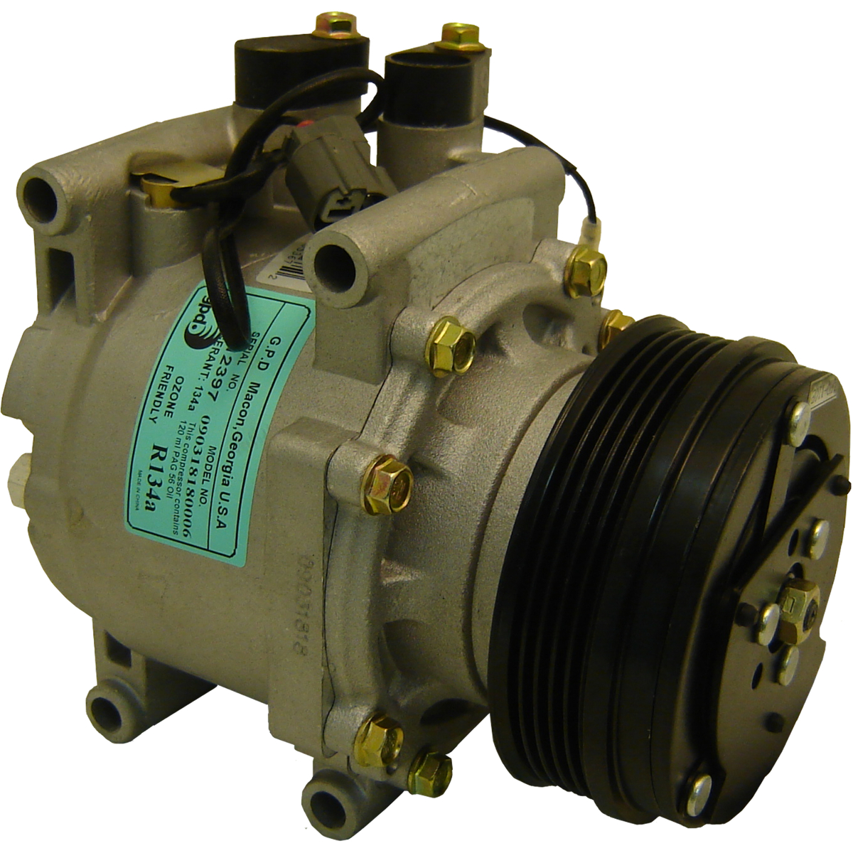 GPD A/C Compressor fits 2007-2008 Honda Fit