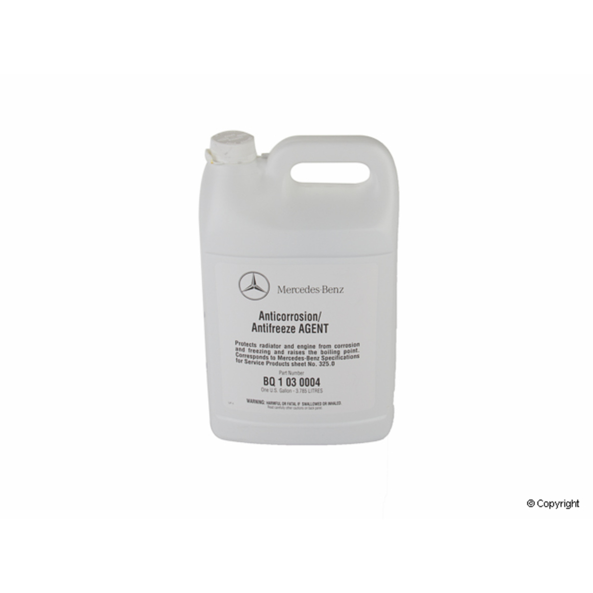 Engine Coolant Antifreeze-Genuine WD EXPRESS 971 33003 001