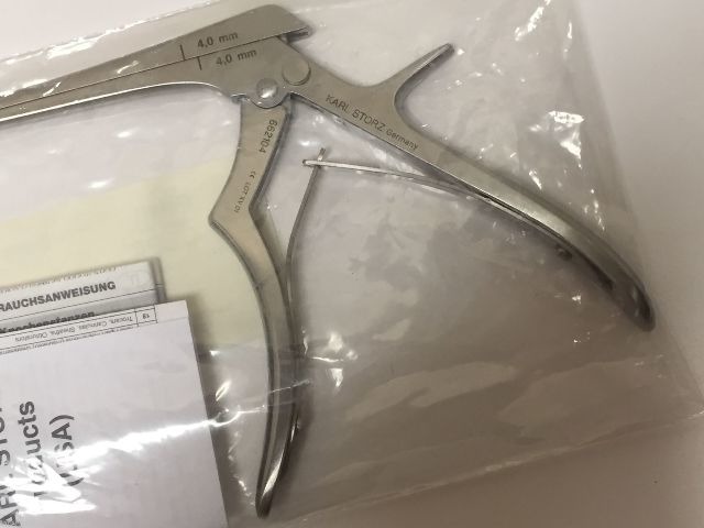Karl Storz 662104 Kerrison Punch Upbiting 90 degrees, Size 4mm | eBay