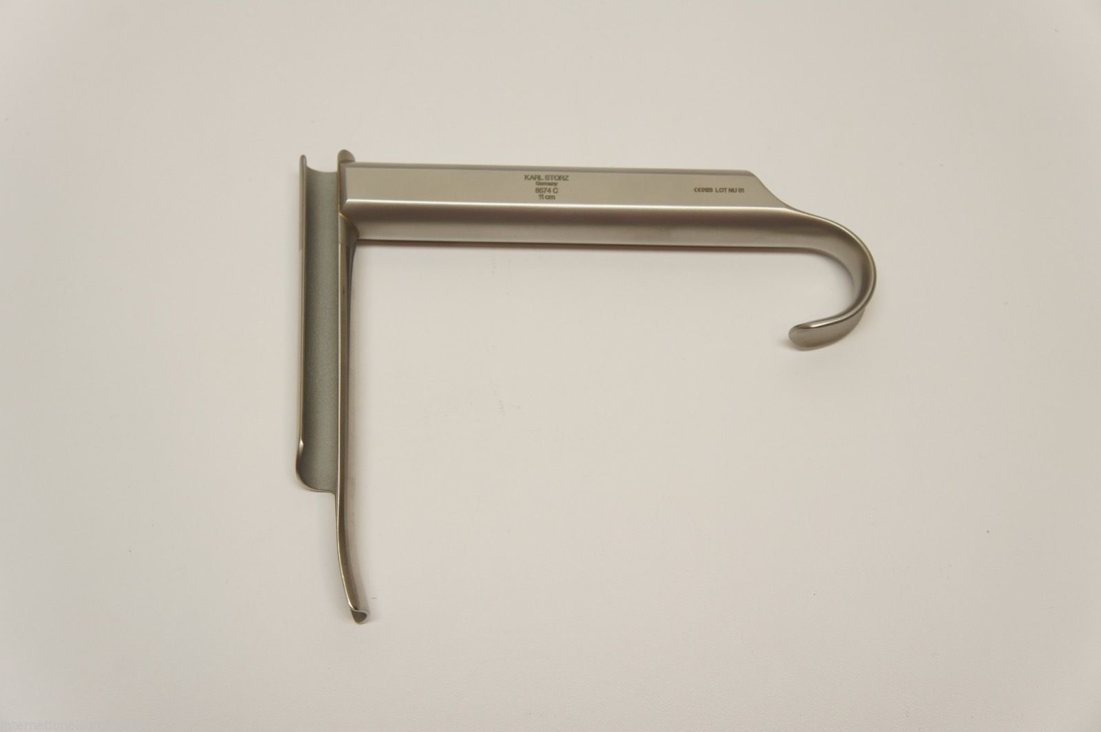 Karl Storz 8574C Benjamin Pediatric Slotted Laryngoscope Length 11cm eBay