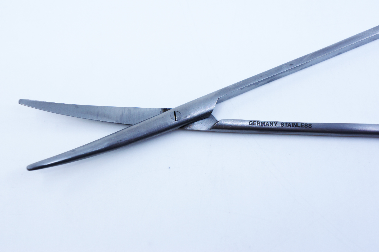Scissors, 8 in, Curved, Stainless Steel, Made in Germany eBay