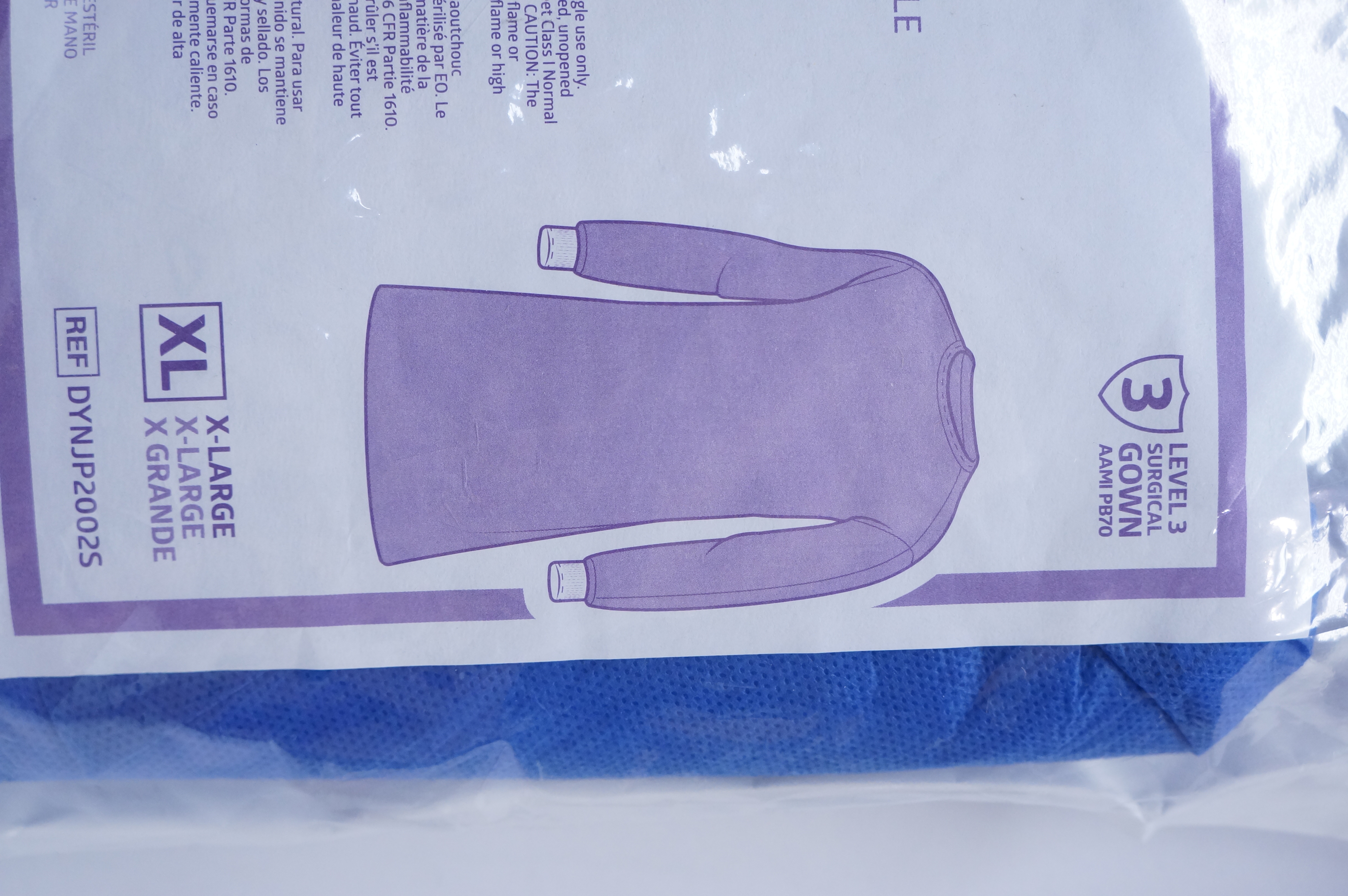 Medline DYNJP2002S SIRUS Surgical Gown, XLarge eBay