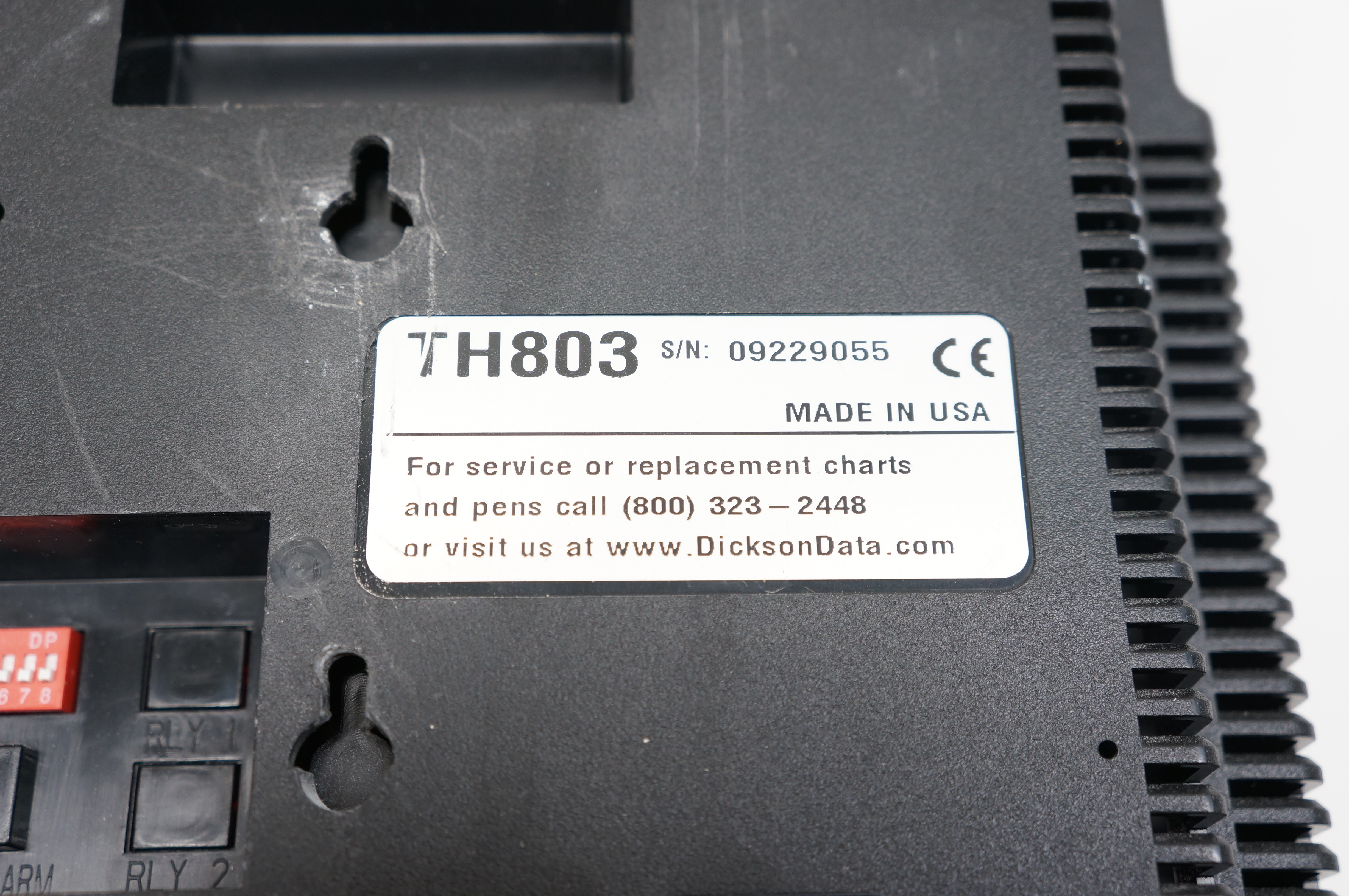 DICKSON TH803 Temp/Humidity Chart Recorder