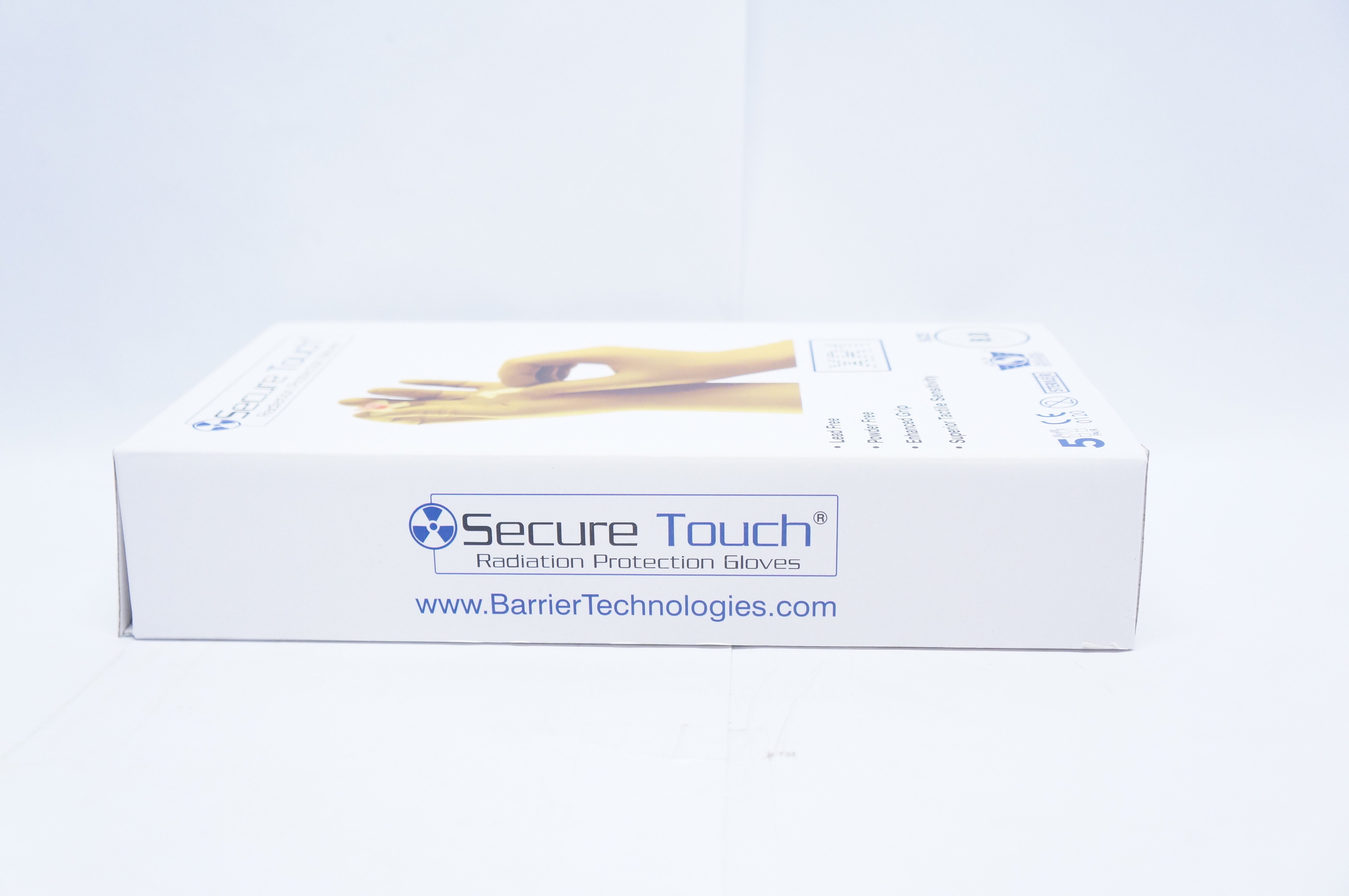 Barrier UFGL20B5 Secure Touch Radiation Protection Gloves XR1 Size 8 -Box of 5