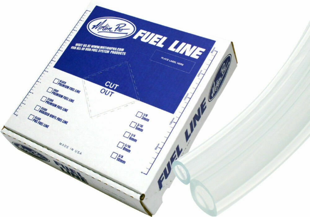 Motion Pro Clear PVC Vent Hose 3/8 ID X 25 Ft Long 12-0004 12-0004-WPS