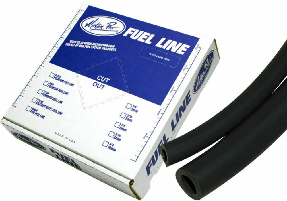 Motion Pro Tygon Premium Fuel Line Black 3/16
