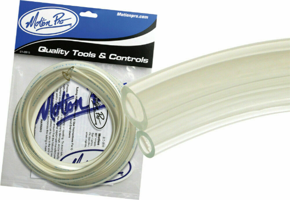 Motion Pro Premium Clear Fuel Line 1/4" ID X 3' 12-0054