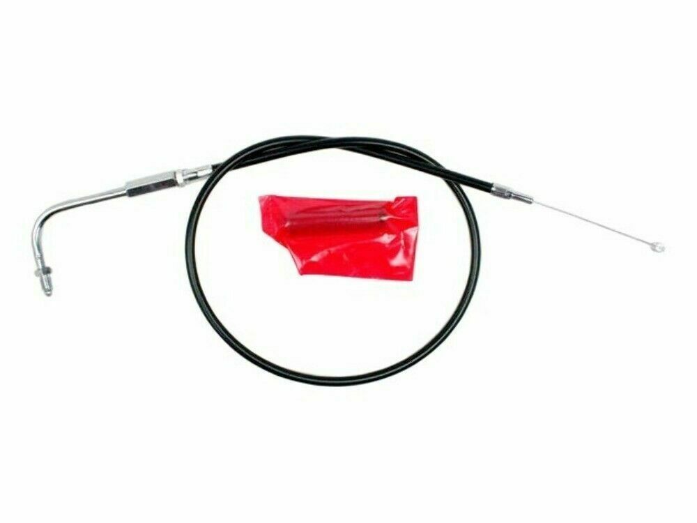 Harley 1981 FXB Sturgis 26.5" Stock Length Black Throttle Cable 56332-81